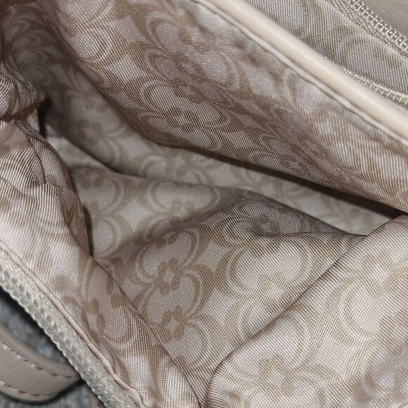 EUC C Women's tan wallet crossbody bag clutch purse removalable shoulder strap - Picture 10 of 13